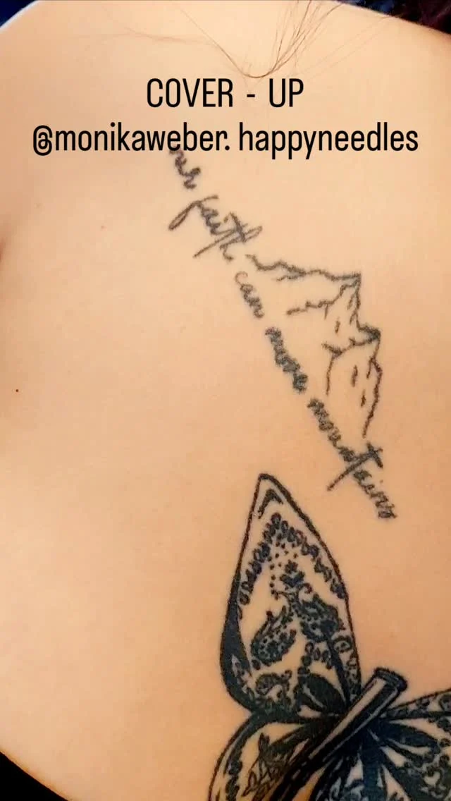 Cover-up.... #tattoovienna #coverup #tattooidea #happyneedlestattoo #monikaweber #monicadimontebello #coveruptattoo#übwearbeitung#color #tattoocolour#swallow#schwalbe#oldschool #oldscooltattoo #tattoodesign #